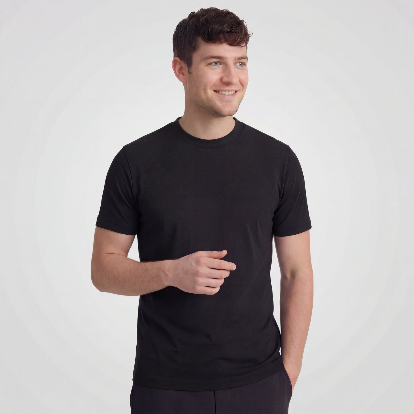 T-SHIRT L’ESSENTIEL EN COTON STRUCTURÉ